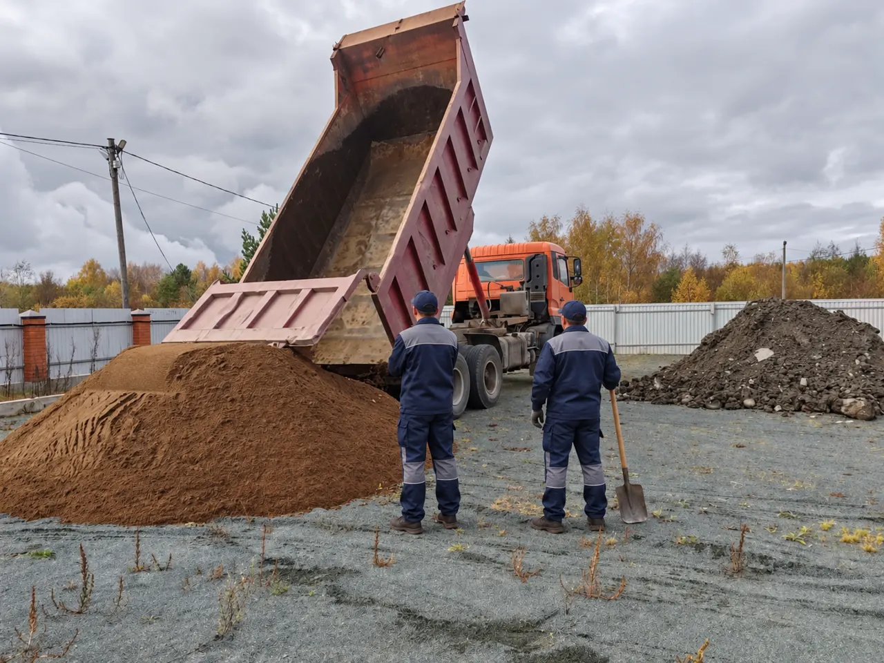 Замена грунта